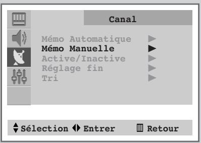 SAMSUNG CS-29V5MH - Mémorisez les chaînes manuellement - 1