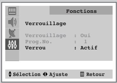 SAMSUNG CS-29V5MH - Activez le verrouillage - 4