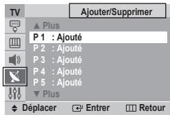 SAMSUNG CS-29Z50M1 - Canal - Ajouter/Supprimer - 1