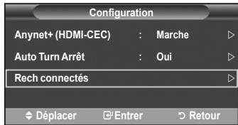 SAMSUNG LA32A550P1R - Recherche d'appareils Anynet+ et basculement entre des appareils - 2