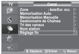 SAMSUNG LA32A550P1R - Réception des canaux grâce à la symponisation fine - 1