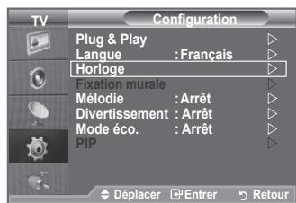 SAMSUNG LA32A550P1R - Réglage du minuteur de mise en voille - 1