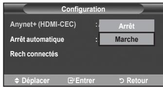 SAMSUNG LA32A550P1R - Utilisation de la fonction Anynet+ - 3