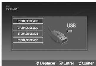 SAMSUNG LA32A550P1R - Utilisation du menu WISELINK - 2