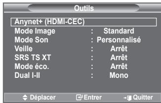 SAMSUNG LA32A550P1R - Utilisation de la fonction Anynet+ - 1