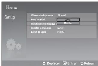 SAMSUNG LA32A550P1R - Fond musical : - 1