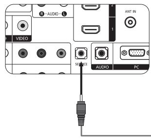SAMSUNG LA32A550P1R - Ecoute via un récepteur - 5