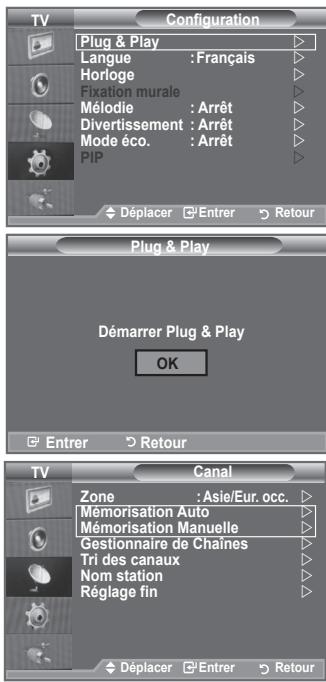 SAMSUNG LA32A550P1R - Si vous souhaitez réinitialiser cette fonction... - 1