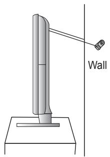 SAMSUNG LE19A656 - To avoid the TV from falling: - 3