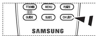 TTX/MX MENU PSIZE E0 GUIDE SUBT CH LIST SAMSUNG