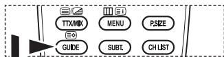 TTX/MIX MENU P.SIZE GUIDE SUBT. CH LIST