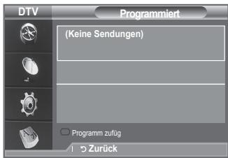 DTV Programmiert (Keine Sendungen) Programm zuflüg 1 → Zurück
