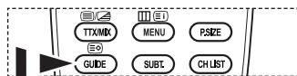 B12 TTX/MIX E0 GUIDE MENU PSIZE SUBT. CH LIST
