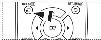 SAMSUNG LE19A656 - Uporaba gumba TOOLS - 2