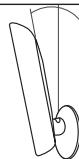 SAMSUNG LE19A656 - Réglage de l'angle du téléviseur (modèle 19 pouces uniquement) - 3