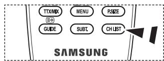 TTXMX MENU PSIZE GUIDE SUBT. CH LIST SAMSUNG