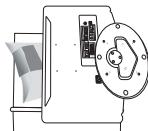 SAMSUNG LE19A656 - How to Adjust the Stand (19 inch model only) - 1