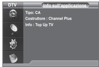 DTV Info sull'applicazione Tipo: CA Costruttore : Channel Plus Info : Top Up TV