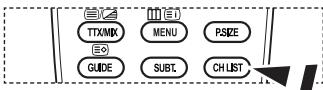 TTX/MIX MENU PSIZE GUIDE SUBT. CH LIST