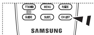 TTXMX MENU PSIZE GUIDE SUBT. CH LIST SAMSUNG