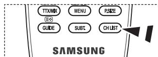TTX/MX MENU PSIZE E0 GUIDE SUBT. CH LIST SAMSUNG