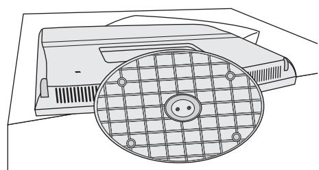 SAMSUNG LE22B350F2W - Desconexión del soporte - 1