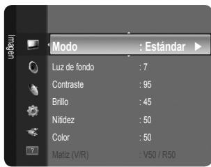 SAMSUNG LE22B350F2W - Visualización de los menús - 1