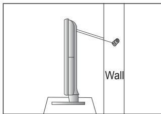 SAMSUNG LE22B350F2W - ■ To avoid the TV from falling: - 3