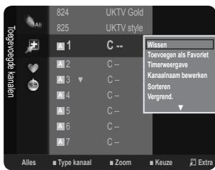 UKTV Gold UKTV style Wissen Tovoogan als Favoriet Timerweergave Kanaalnaam bewerken Sorteren Vergrend. 824 825 1 2 3 4 5 6 7 Alles Type kanaal Zoom Keuze Extra