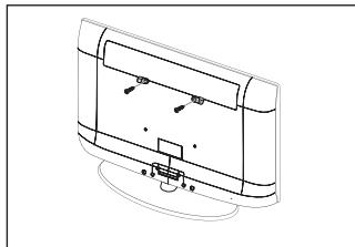 SAMSUNG LE22B350F2W - Para impedir que el televisor se caiga: - 2