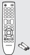 SAMSUNG LE22B350F2W - Présentation du panneau de commande - 2