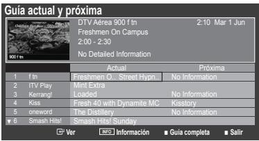 Guía actual y próxima DTV Aérea 900 f tn Freshmen On Campus 2:10 Mar 1 Jun 2:00 - 2:30 No Detailed Information Actual Próxima 1 fn 2 ITV Play 3 Kerrang! 4 Kiss 5 oword 6 Smash Hit! Ver Información Guía completa Salir