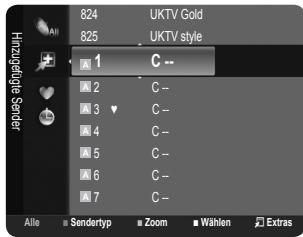 824 UKTV Gold 825 UKTV style Hertzengfeer Sender 1 C -- 2 C -- 3 C -- 4 C -- 5 C -- 6 C -- 7 C -- Alle Sendertyp Zoom Wählen Extras