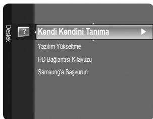 Kendi Kendini Tanima Yazılım Yükseltme HD Bağlantısı Kilavuzu Samsung'a Başvurun