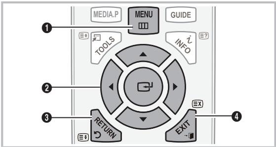 SAMSUNG LE22C350D1W - De menu's gebruiken - 1