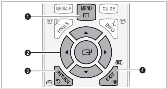 SAMSUNG LE22C350D1W - Navigation dans les menus - 1