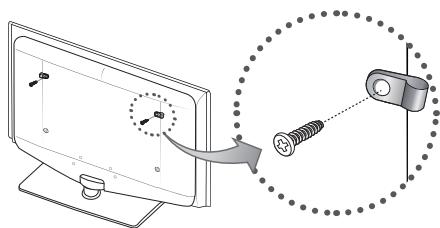 SAMSUNG LE22C350D1W - Pour éviter toute chute du téléviseur - 7