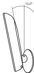 SAMSUNG LE22C430C4W - How to Adjust the Angle of the TV (19inch model only) - 3