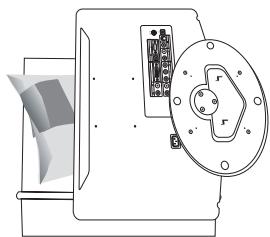 SAMSUNG LE22C430C4W - How to Adjust the Stand (19inch model only) - 1