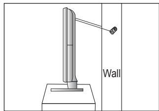 SAMSUNG LE22C430C4W - ■ To avoid the TV from falling: - 3