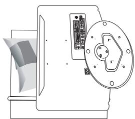 SAMSUNG LE22C430C4W - Nastavitev stojala (samo 19-palčni model) - 1
