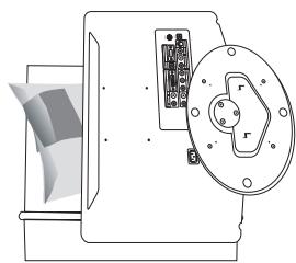SAMSUNG LE22C430C4W - Standın Ayarlanması (yalnızca 19 inç modeli) - 1