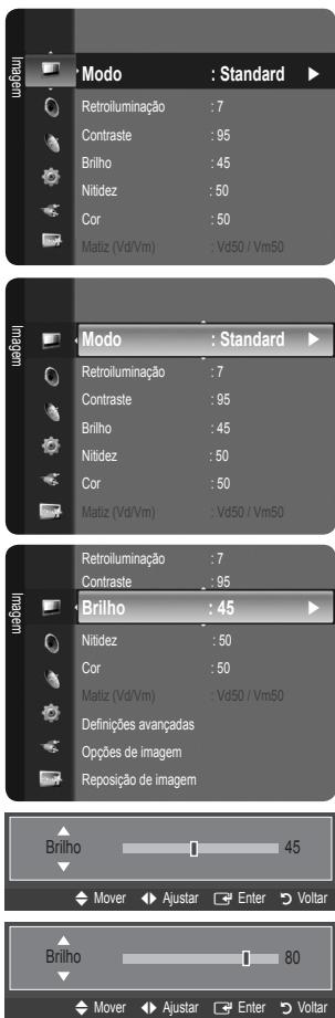 SAMSUNG LE22C430C4W - Ajustar o brilho para 80 - 1