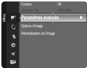 SAMSUNG LE22C430C4W - Paramètres avancés - 2