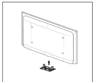 SAMSUNG LE22C430C4W - Namestitev kompleta za pritrditev na steno - 2