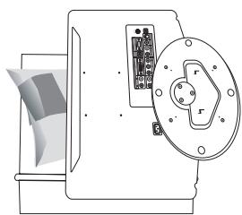 SAMSUNG LE22C430C4W - Cómo ajustar el soporte (sólo para el modelo de 19 pulgadas) - 1