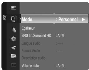 SAMSUNG LE22C430C4W - ☐ Format Audio → MPEG / Dolby Digital (Chaînes numériques.) - 1
