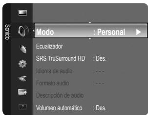 SAMSUNG LE22C430C4W - ☐ Formato audio → MPEG / Dolby Digital (sólo canales digitales) - 1