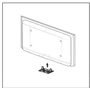 SAMSUNG LE22C430C4W - Instalar o kit de montagem na parede - 2