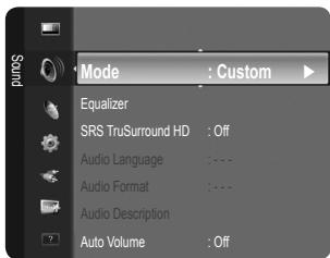SAMSUNG LE22C430C4W - ☐ Audio Format → MPEG / Dolby Digital (samo pri digitalnih kanalih) - 1